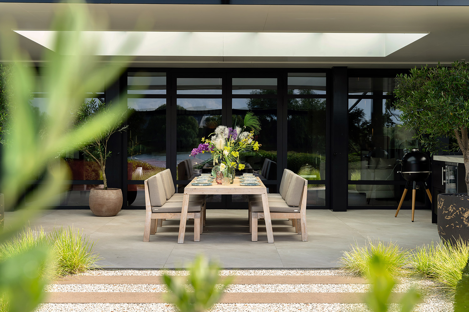 Een tuin waar het hele gezin samen geniet